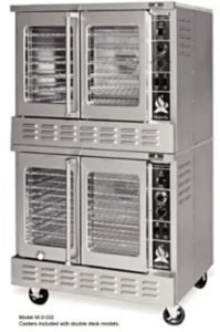 American Range ME-2 Electric Double Deck Convection Oven for bakery