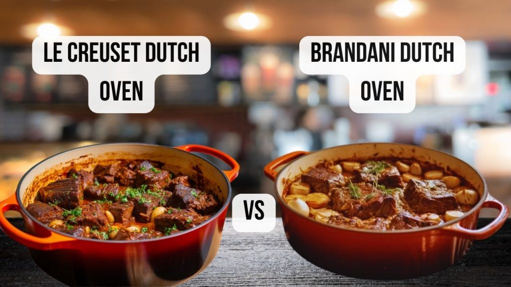 comparing final flavor Le Creuset VS Brandani Dutch Oven