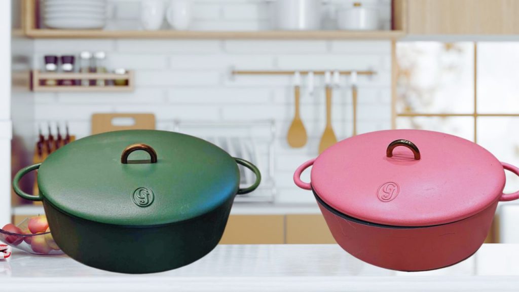 Great Jones Dutch Oven's Sizes, Shapes, and Colors Available