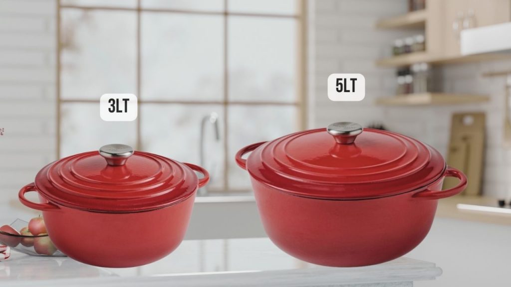 different Sizes, Shapes, and Colors Available of Brandani Dutch Oven