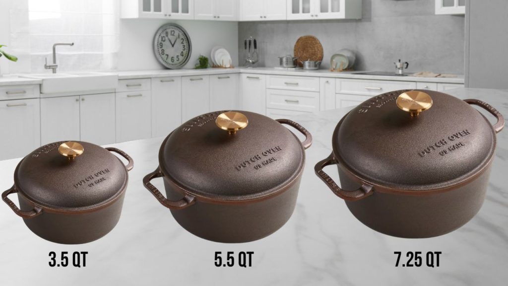 Reviewing different sizes of Smithey Dutch Oven
