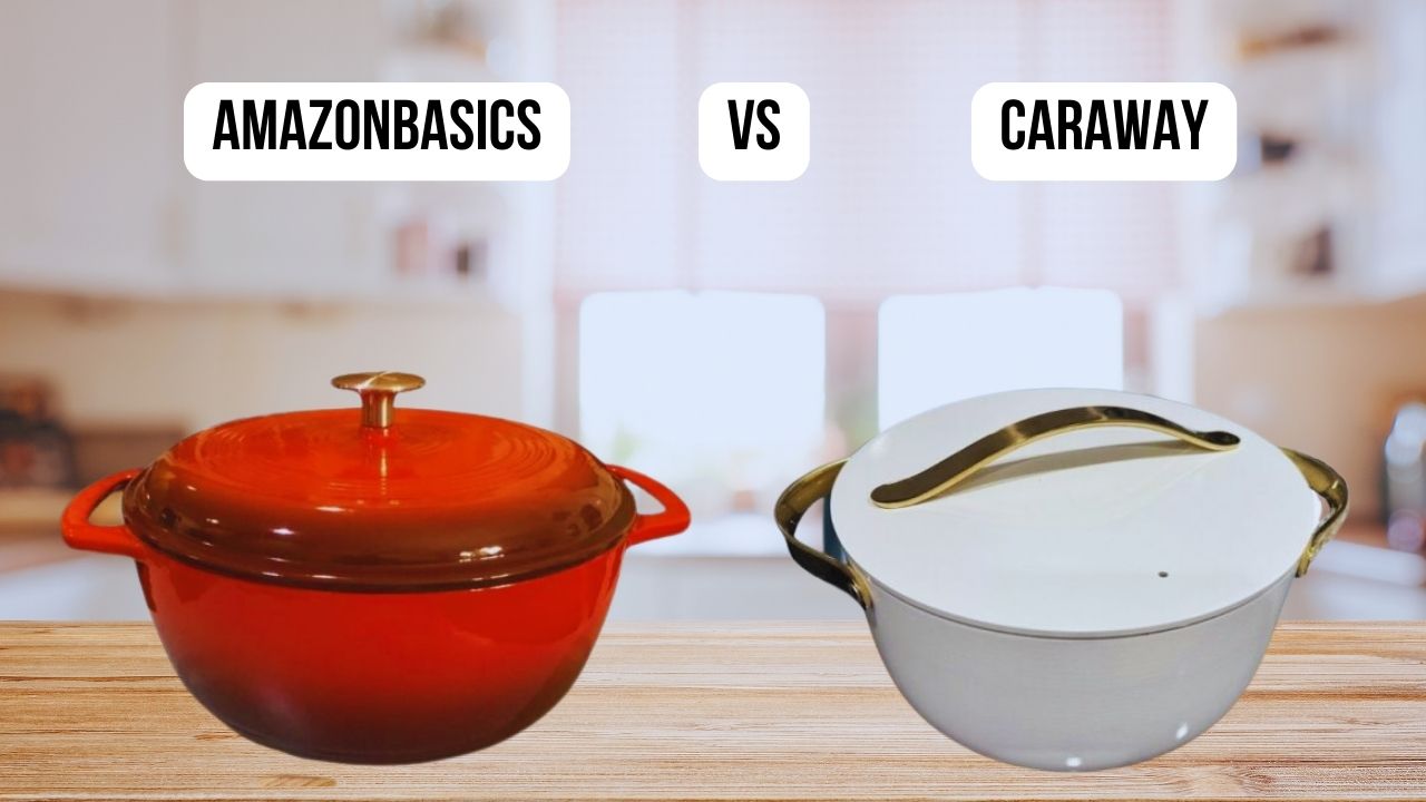 featured image of comparison Caraway VS Amazon Basics