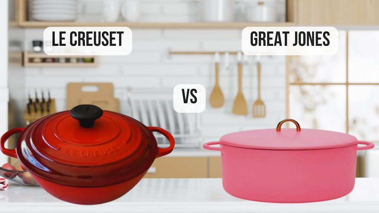 comparison Le Creuset VS Great Jones