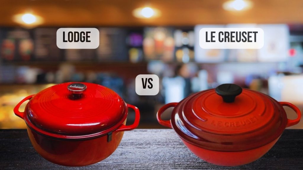 comparison Le Creuset VS Lodge