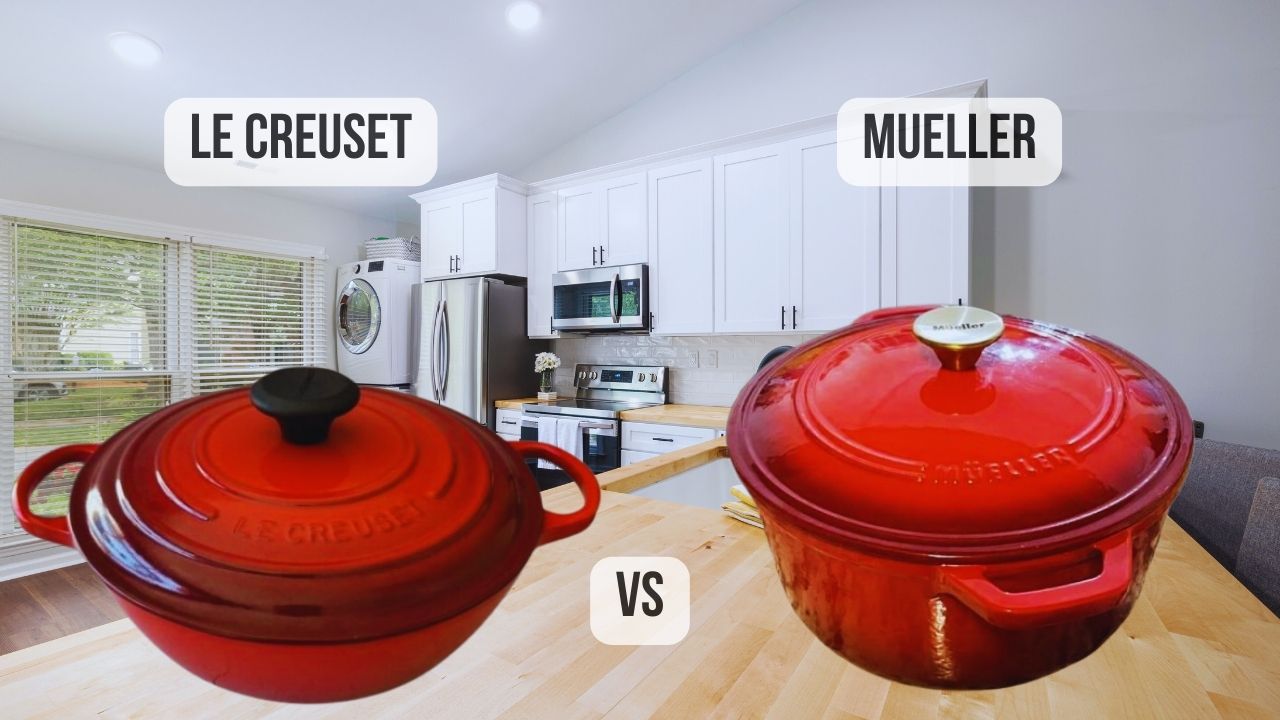 comparison Le Creuset VS Mueller