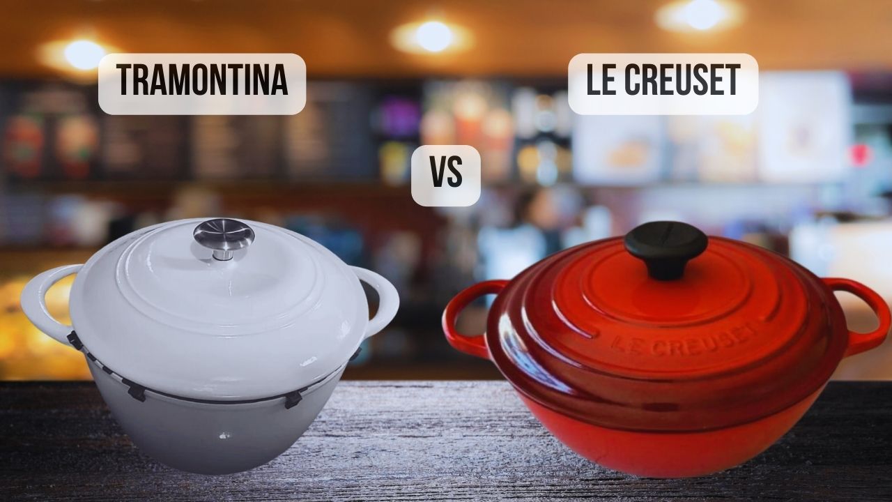 comparison of Le Creuset VS Tramontina