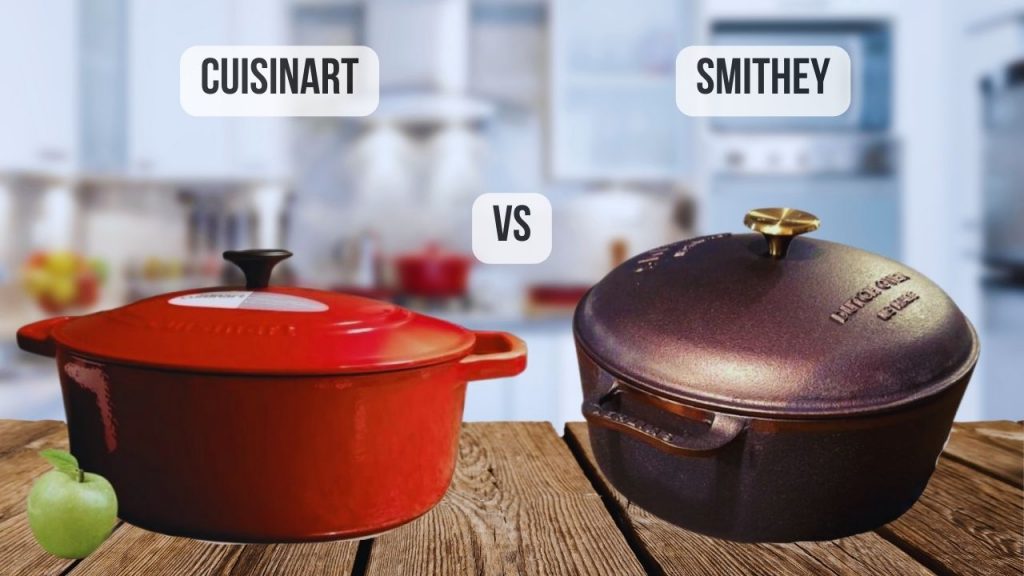 comparison Smithey VS Cuisinart