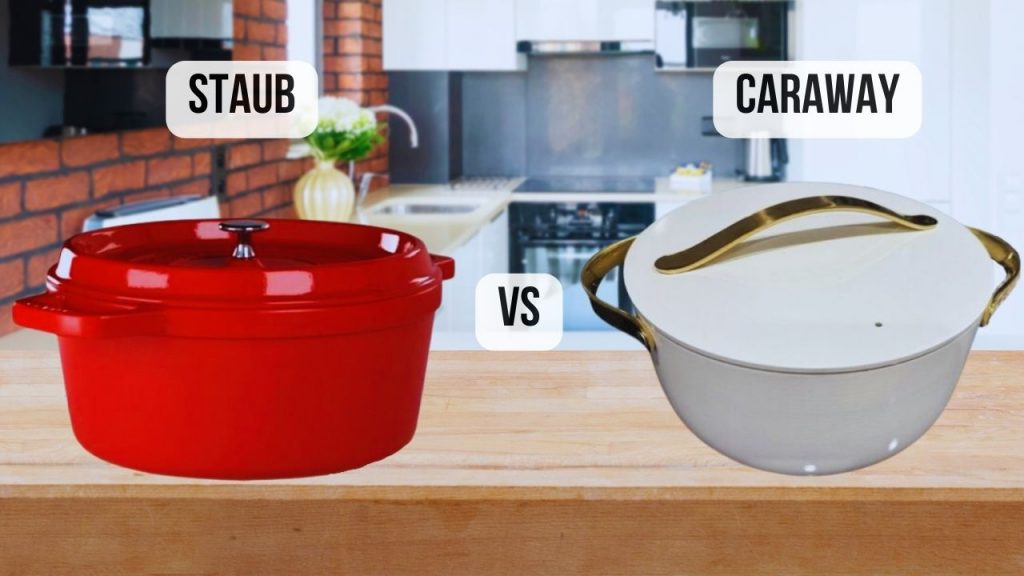 comparison Staub VS Caraway