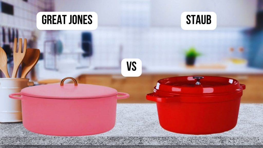 comparison Staub VS Great Jones