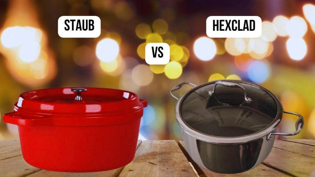 comparison Staub VS Hexclad
