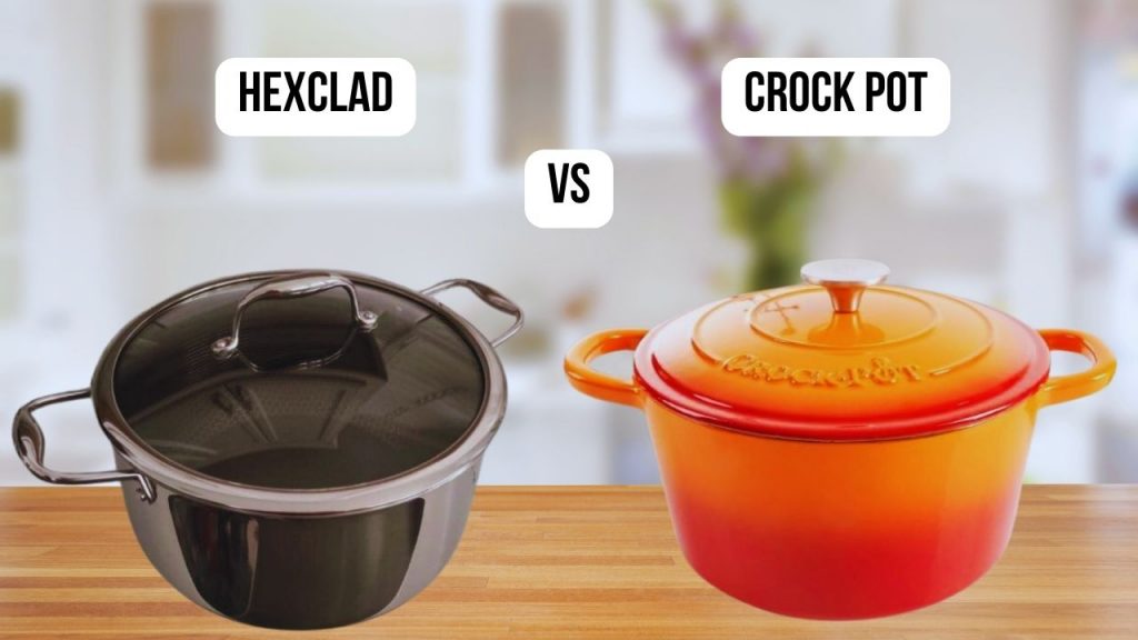 comparison Crock Pot VS HexClad