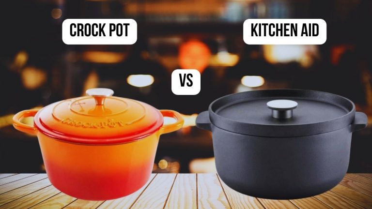 featured image of comparison Crock Pot VS Kitchen Aid