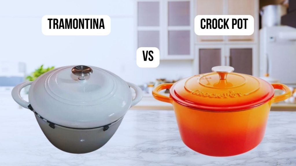 comparison Crock Pot VS Tramontina
