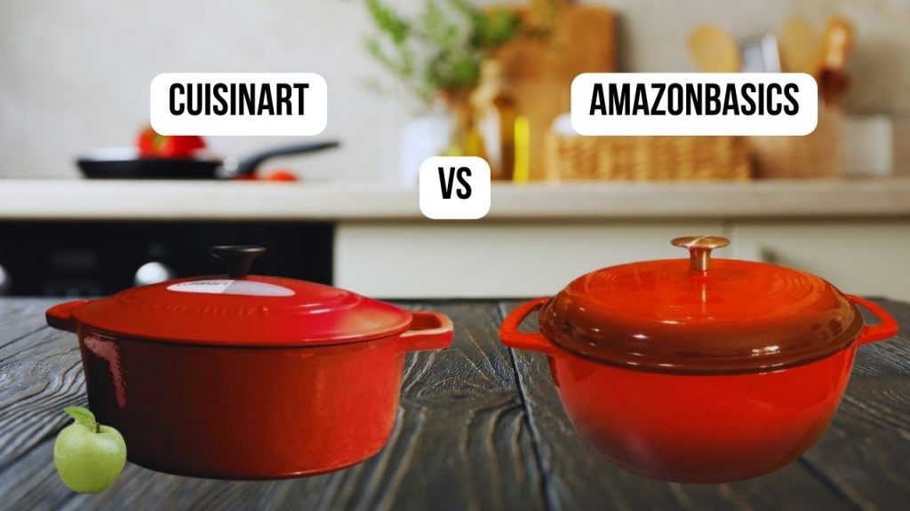 comparison Cuisinart VS AmazonBasics