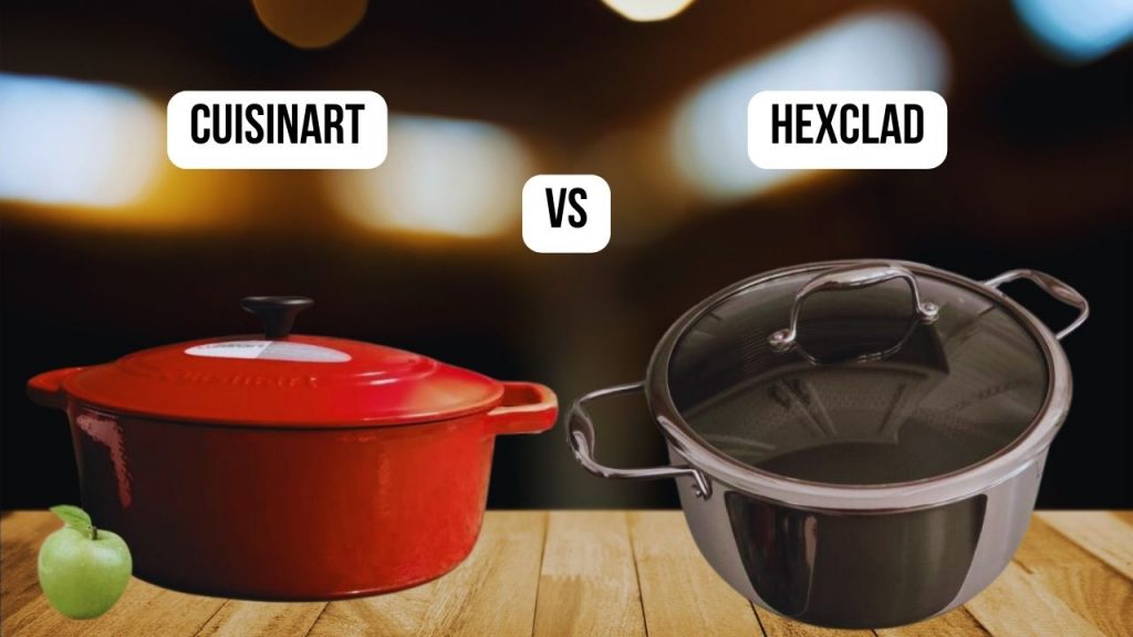comparison Cuisinart VS Hexclad