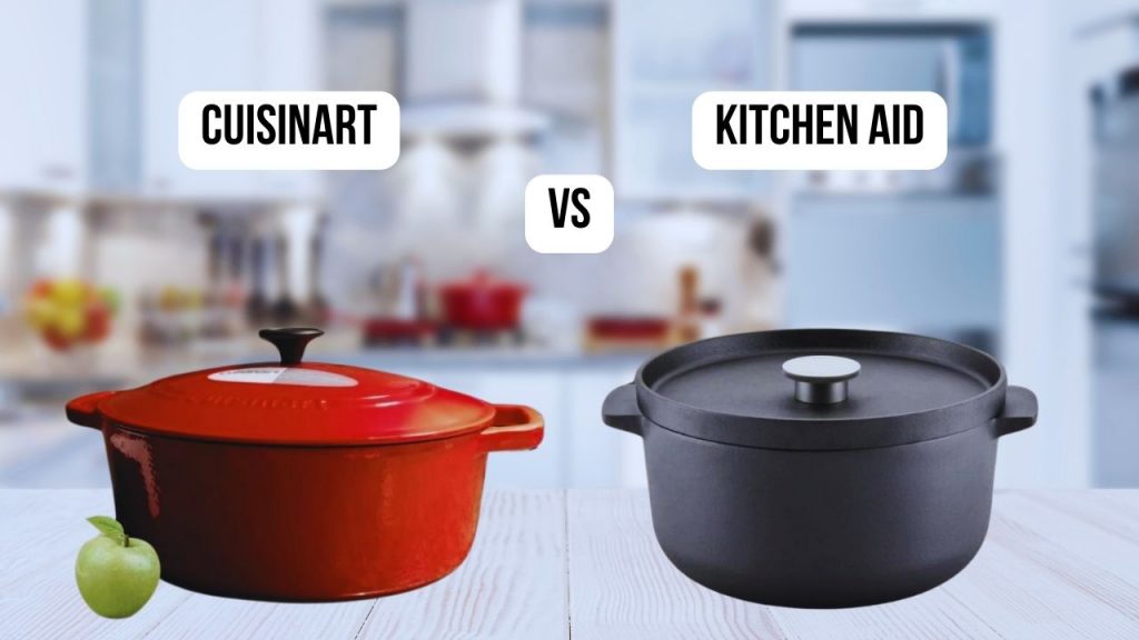 comparison Cuisinart VS Kitchen Aid