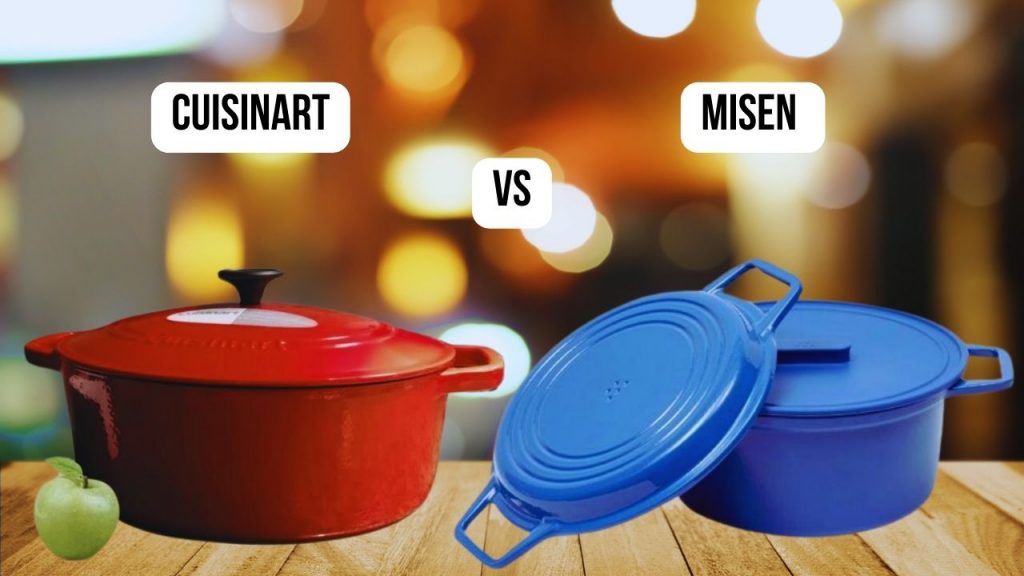 comparison Cuisinart VS Misen