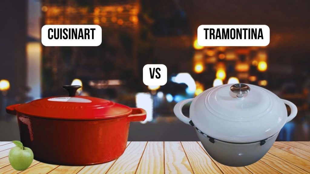 comparison Cuisinart VS Tramontina