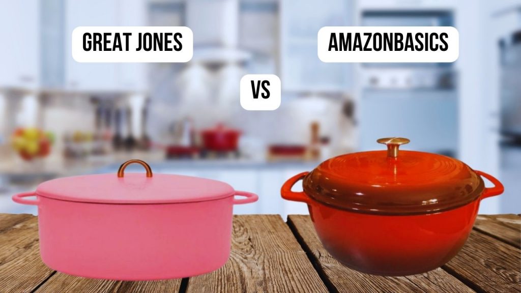 comparison Great Jones VS AmazonBasics