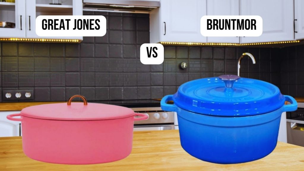 comparison Great Jones VS Bruntmor