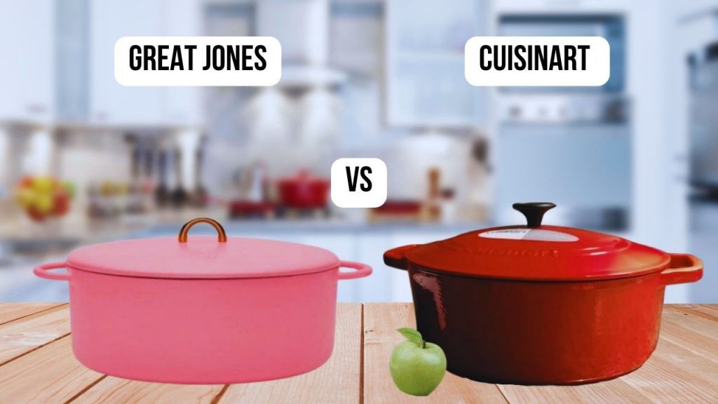 comparison Great Jones VS Cuisinart