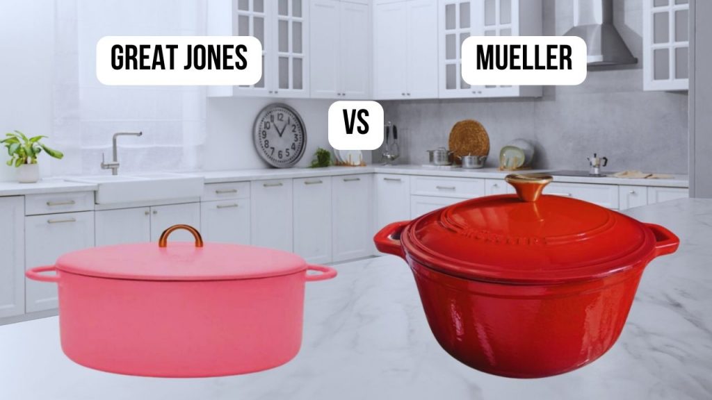 comparison Great Jones VS Mueller