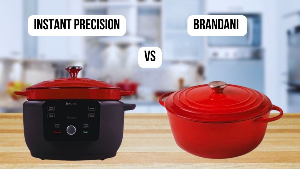 comparison Instant Precision VS Brandani