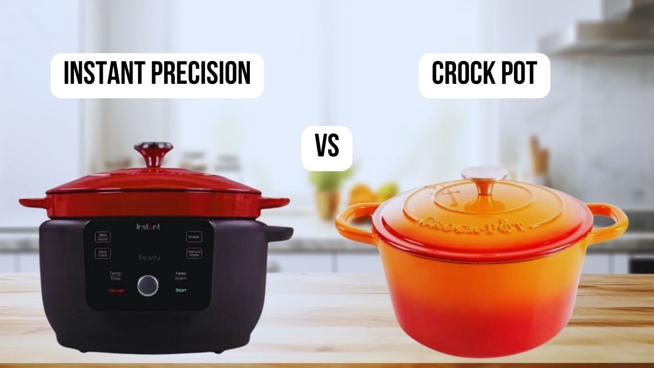 featured image of comparison Instant Precision VS Crock Pot