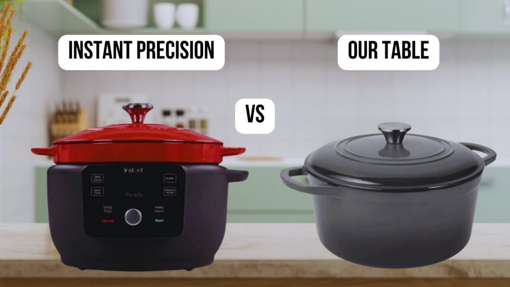 featured image of comparison Instant Precision VS Our Table