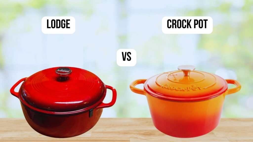 comparison Lodge VS Crock Pot
