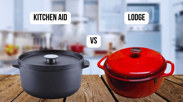 featured image of comparison Lodge VS Kitchen Aid