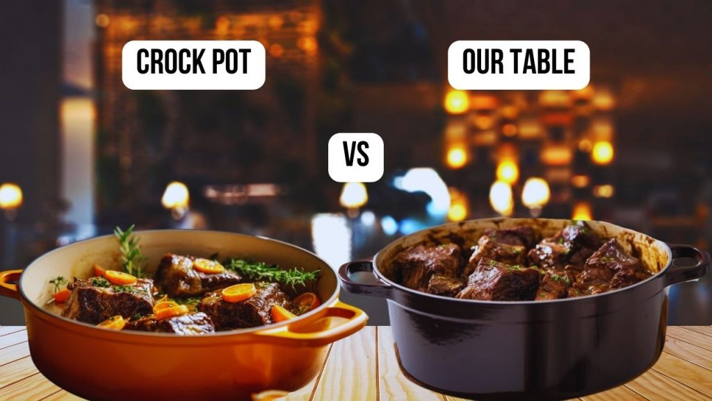 final flavor Crock Pot VS Our table