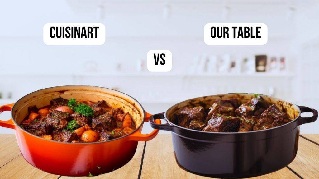 final flavor Cuisinart VS Our table