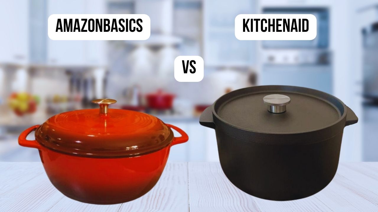 featured image of comparison AmazonBasics VS KitchenAid