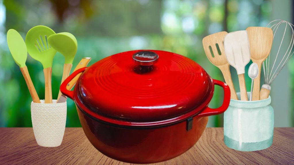Use the Right Utensils in dutch oven