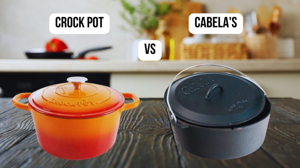 comparison Crock Pot VS Cabela's