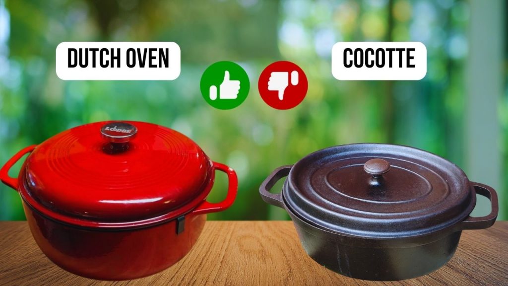 difference Dutch Oven VS Cocotte