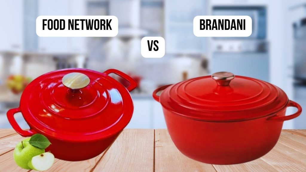 comparison Food Network VS Brandani