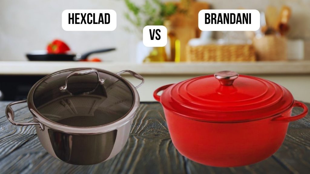comparison Hexclad VS Brandani