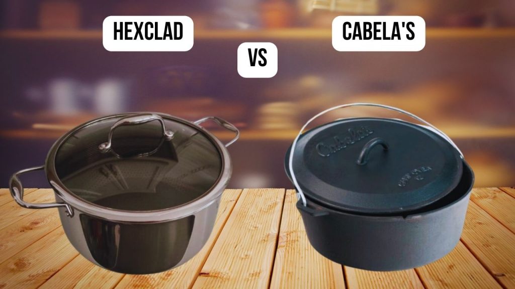 comparison Hexclad VS Cabela's