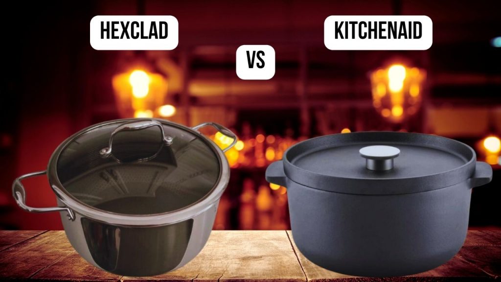 comparison Hexclad VS KitchenAid