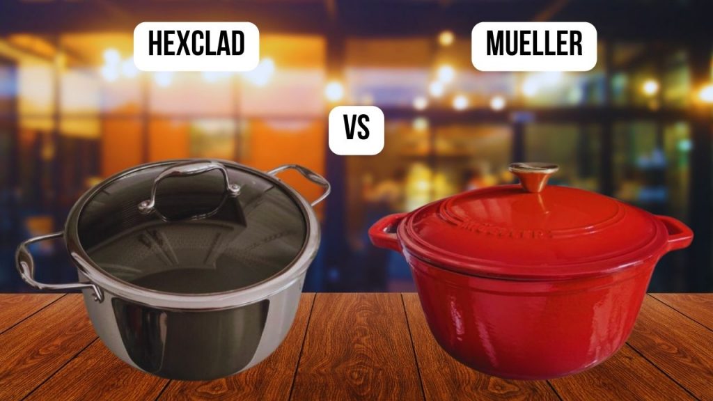 comparison of Hexclad VS Mueller