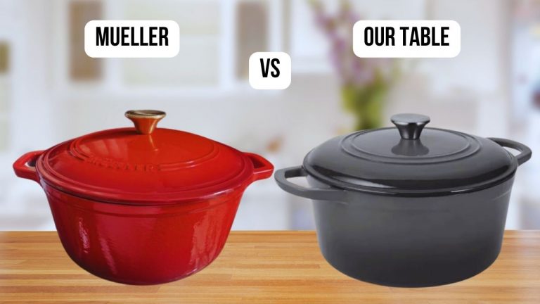 featured image of comparison Mueller VS Our table