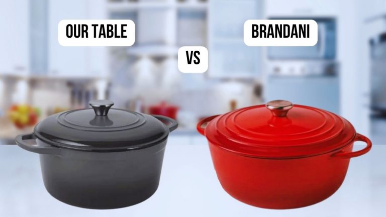 featured image of comparison Our table VS Brandani