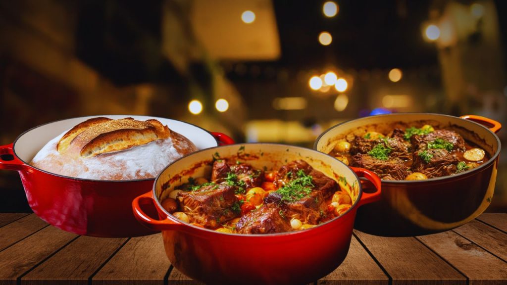 Versatility of dishes in dutch oven