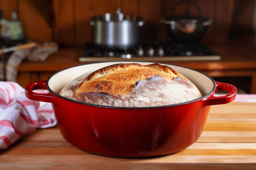 how to cook in dutch oven - baking