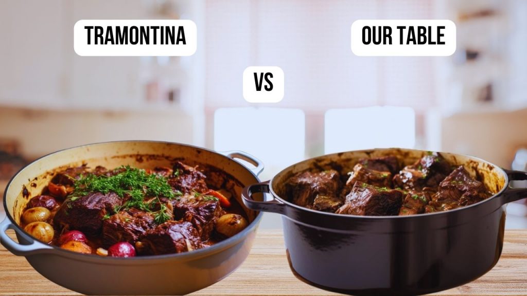final flavor Tramontina VS Our table