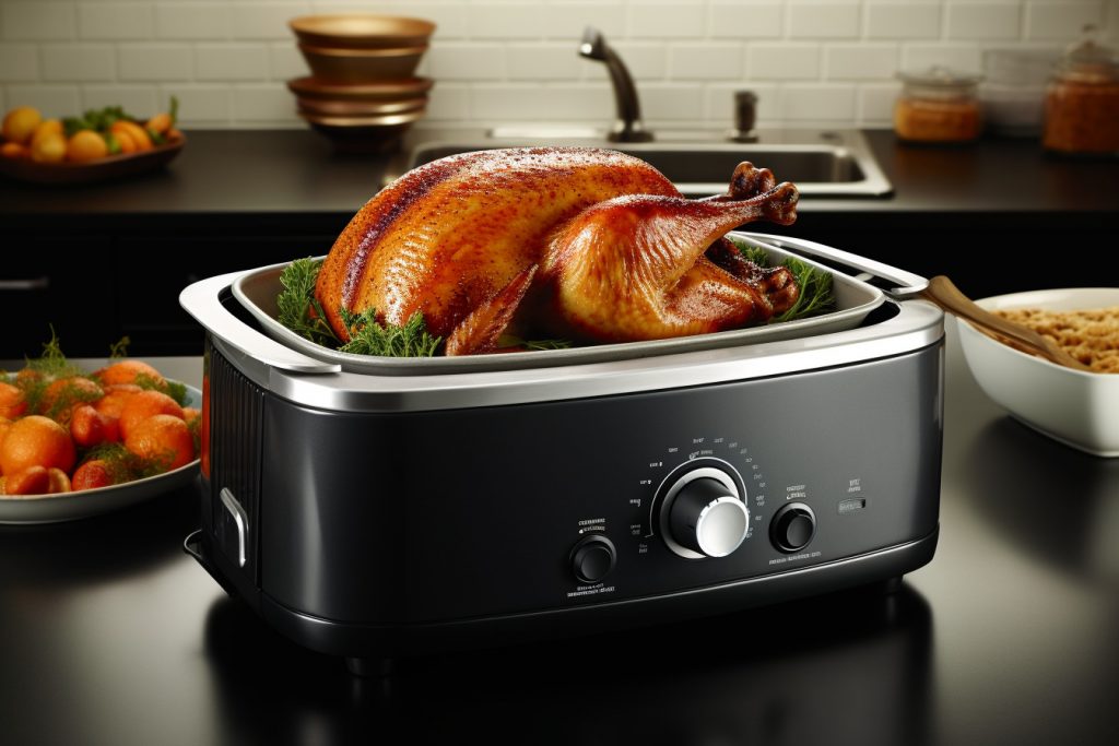 cooking turkey roast in Oster roaster oven