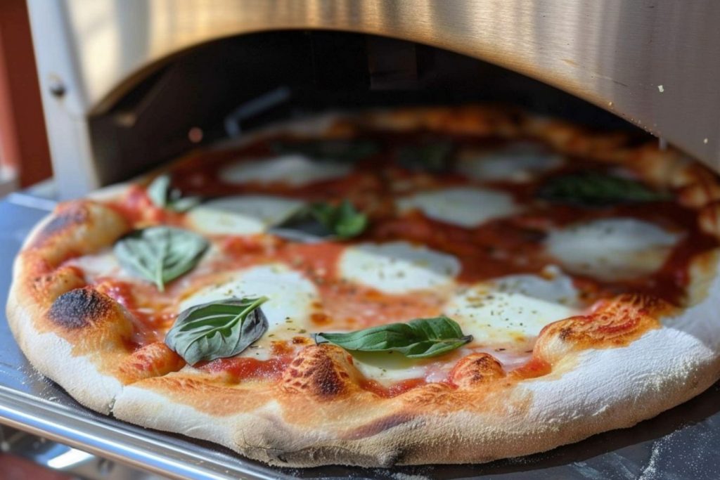 How much time does the Deco Chef Pizza Oven take to make a Margherita pizza?