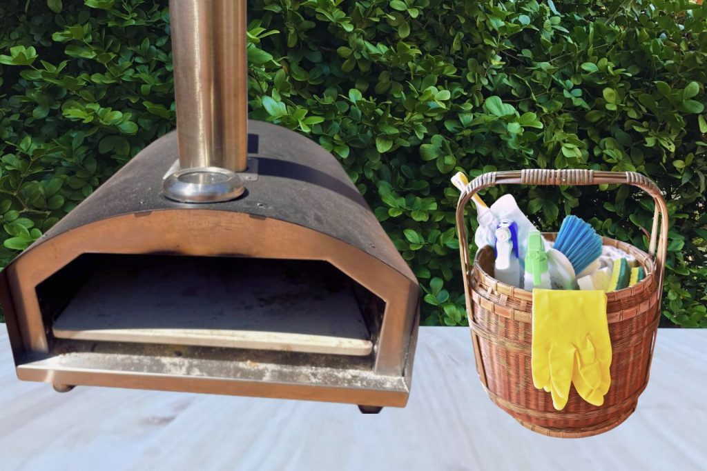 How to clean the Deco Chef Pizza Oven?